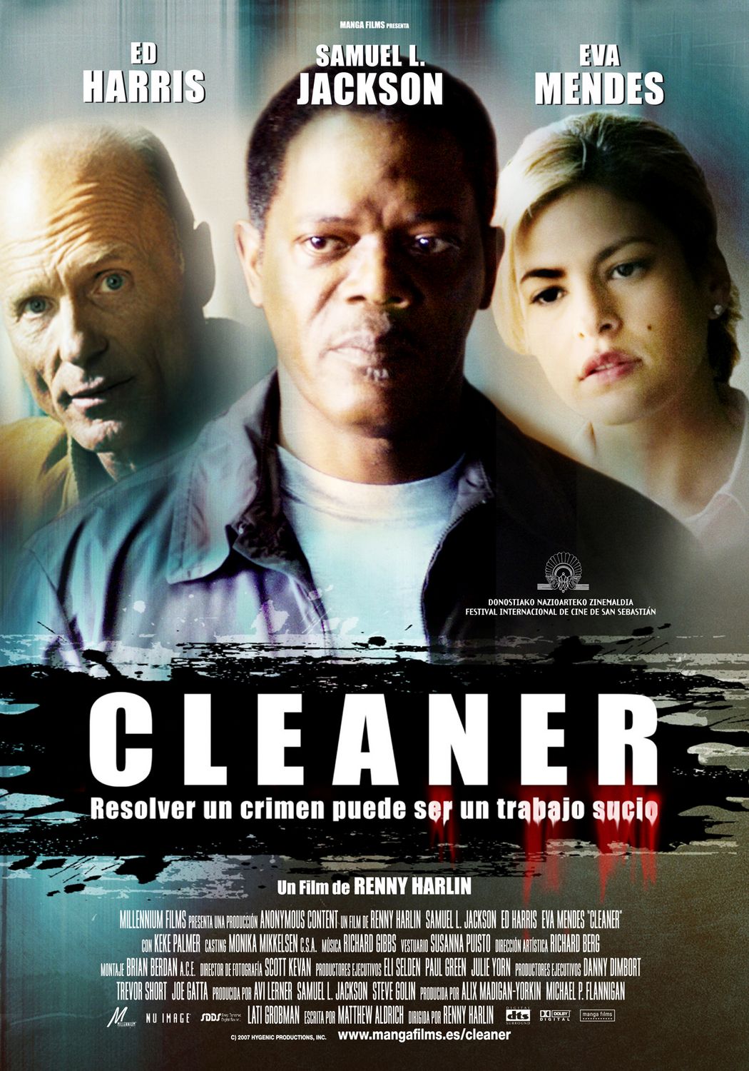 Скачать Чистильщик | Cleaner (2007) DVDRip 1400Mb бесплатно